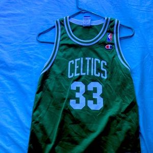 Larry Byrd Celtics jersey sm..